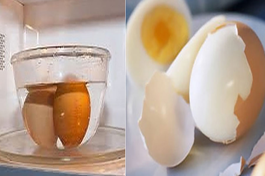 Cách luộc trứng bằng lò vi sóng an toàn