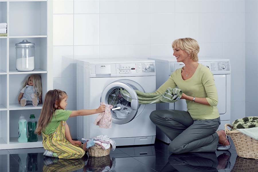 Bạn có thể tùy chỉnh quy trình giặt với các chế độ giặt, xả, vắt